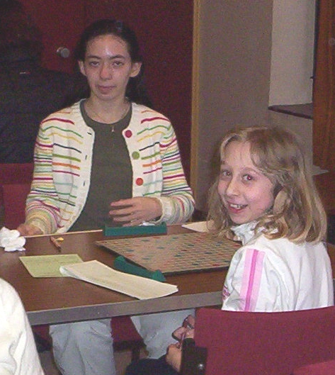 Jessica steps in as a sub and plays in Divison D at New Malden with 15 year-old Alice Bennell on 20th January